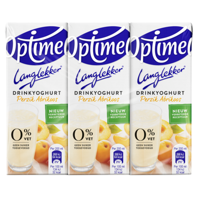 Optimel Perzik-abrikozen 6-pak