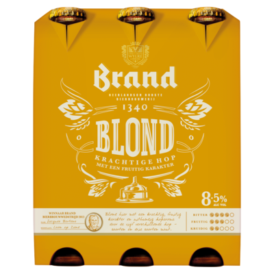 Brand Blond Bier Fles 6 x 30 cl