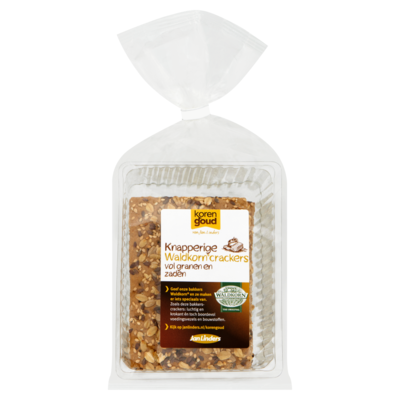 Korengoud Bakkerscrackers waldkorn