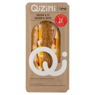 Qizini Bacon & Ei 160 g