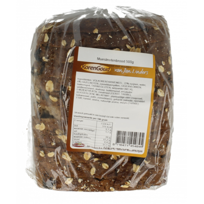 Korengoud Mueslibrood
