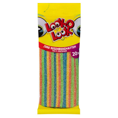 Look o Look Zure regenboogmatten