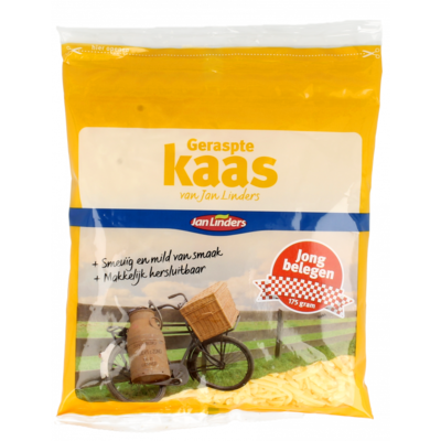 Jan Linders Geraspte Goudse jong belegen kaas