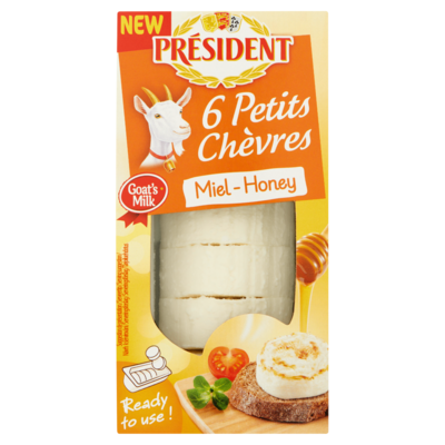 President Petits Honey 6 Stuks 100 g