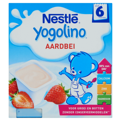 Nestle 6-36 maanden yogolino aardbei