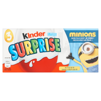 Kinder Kinder surprise 3-pack