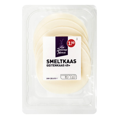 Budget Huismerk Smeltkaas geitenkaas 45+ plakken