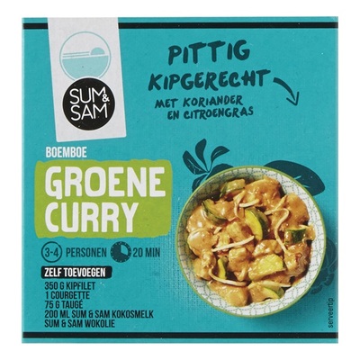 Sum&Sam Boemboes Groene Curry
