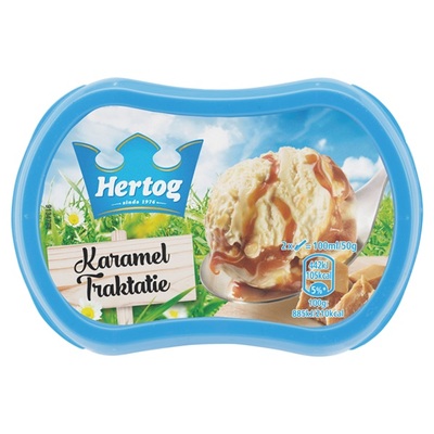 Hertog Ijs Caramel Traktatie