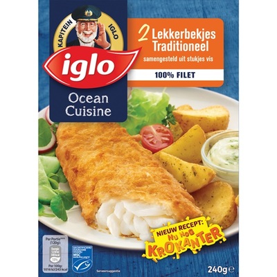 Iglo Ocean Cuisine lekkerbekjes traditioneel