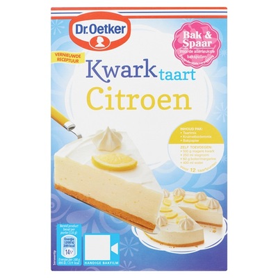 Dr. Oetker Kwartktaart Citroen
