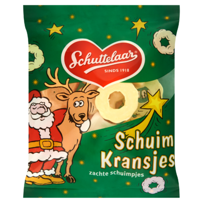 Schuttelaar Schuimkransjes 200 g