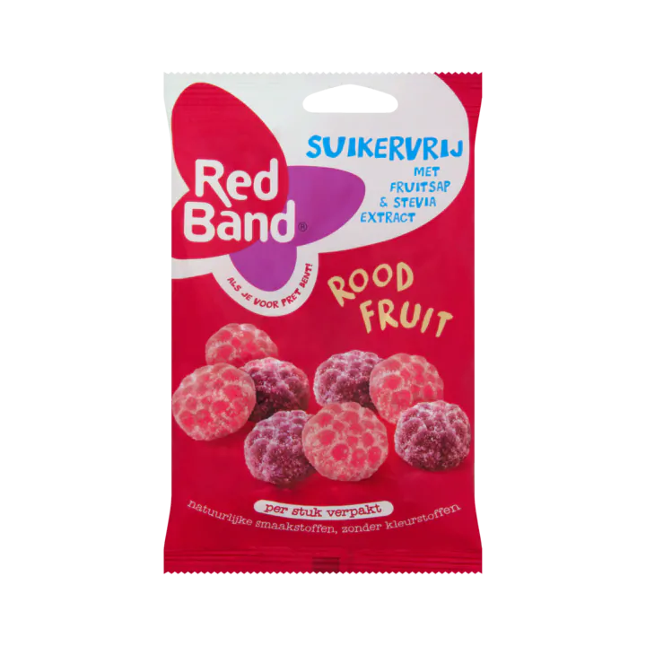 Red Band Sweet'n pure winegums citrus suikervrij