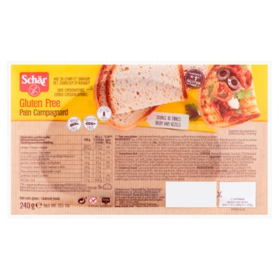 Schär Pain Campagnard 240 gram