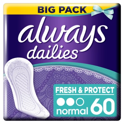 Always dailies fresh & protect normal 60 stuks
