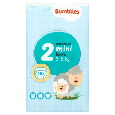 Bumblies nr. 2 luiers mini 48 stuks