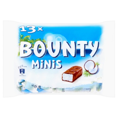 Bounty mini uitdeelzak 13 stuks