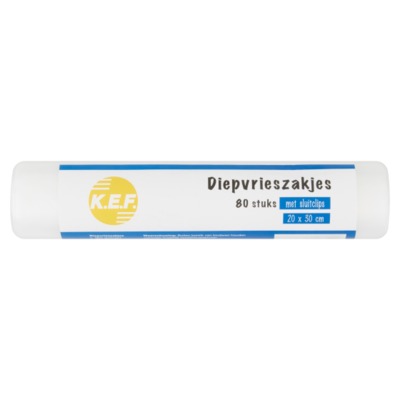 Kef diepvrieszakjes 80 stuks