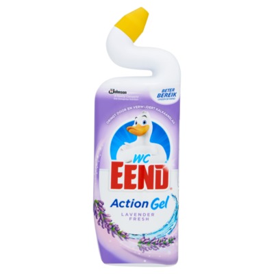 WC-Eend toiletreiniger lavendel 750 ml.