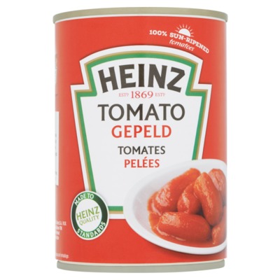 Heinz gepelde tomaten 400 gram