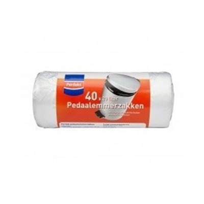 Huismerk pedaalemmer zakken 40 x 20 liter