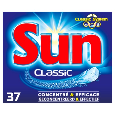 Sun vaatwastabletten classic 37 stuks