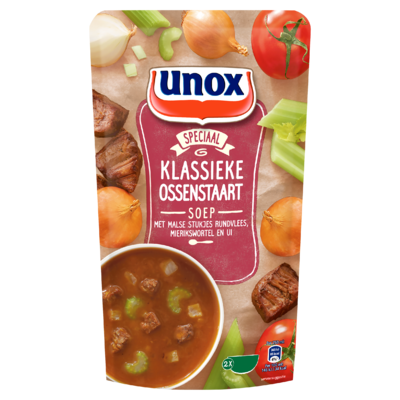Unox Soep Pittige Tomatensoep 570 ml