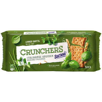 Sultana Crunchers Italiaanse kruiden