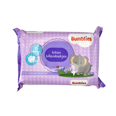 Bumblies babydoekjes 72 stuks