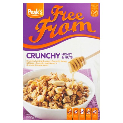 Peak's Free From crunchy noten 300 gram
