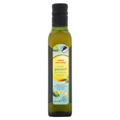 Huismerk olijfolie extra vierge 250 ml.