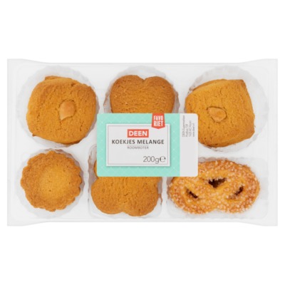Huismerk roomboter koekjes melange 200 gram
