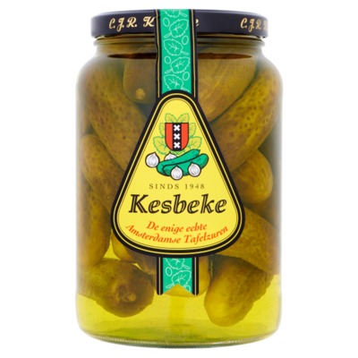 Kesbeke zoetzure augurken M 1700 ml.