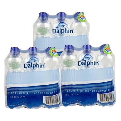 Dalphin water koolzuurvrij 33 cl. 3x 6-pack