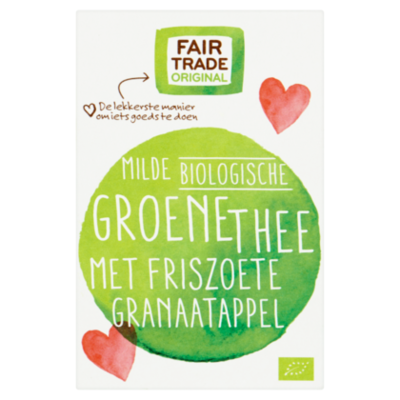 Fair Trade Original Groene thee granaatappel