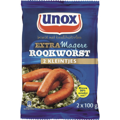 Unox Extra magere rookworst