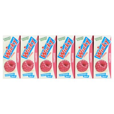 Wicky frambozen 3x 10-pack