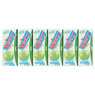 Wicky appelsap 3x 10-pack