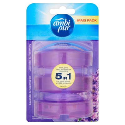 Ambi Pur Lavendel toiletblok navulling 3x55ml