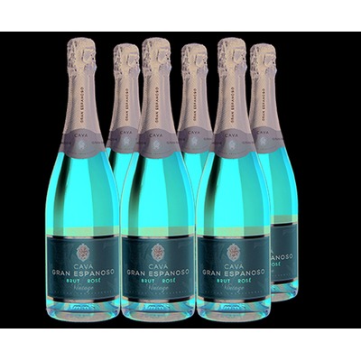 Cava Gran Espanoso Rosado 6x 75 cl.