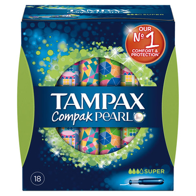 Tampax Tampons compak pearl super