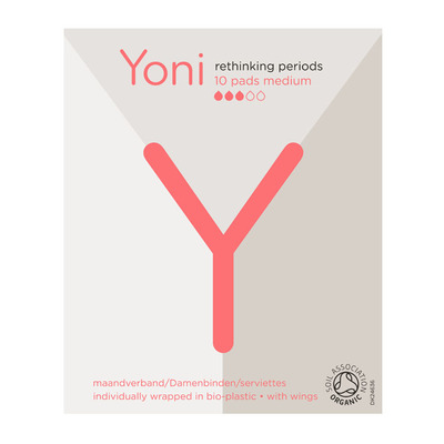 Yoni Maandverband van biokatoen medium