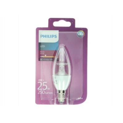 Philips Led 25W B35 E14 helder