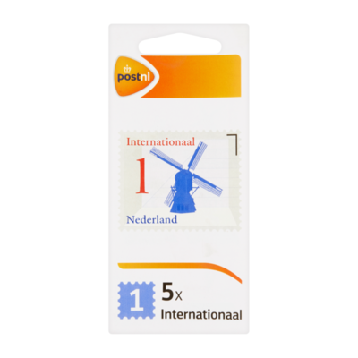 PostNL Nederland 1 Internationaal Postzegels