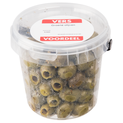 Groene olijven