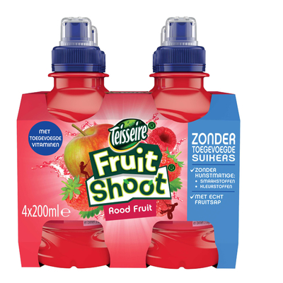Robinsons Rood Fruit 0% 4-pack