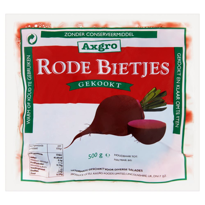 Axgro Rode Bietjes Gekookt 500 g