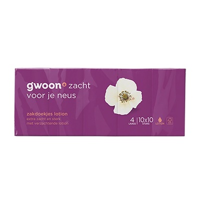 Huismerk Zakdoekjes Lotion