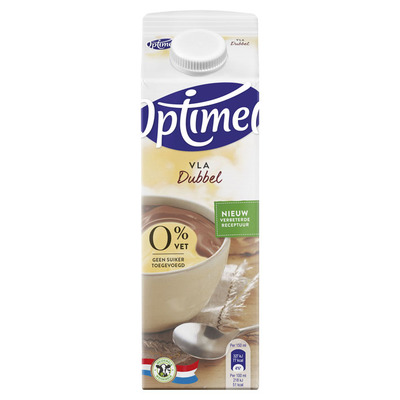 Optimel Magere vla dubbel 0% vet