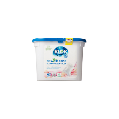 Klok Wasmiddel Capsules Wit